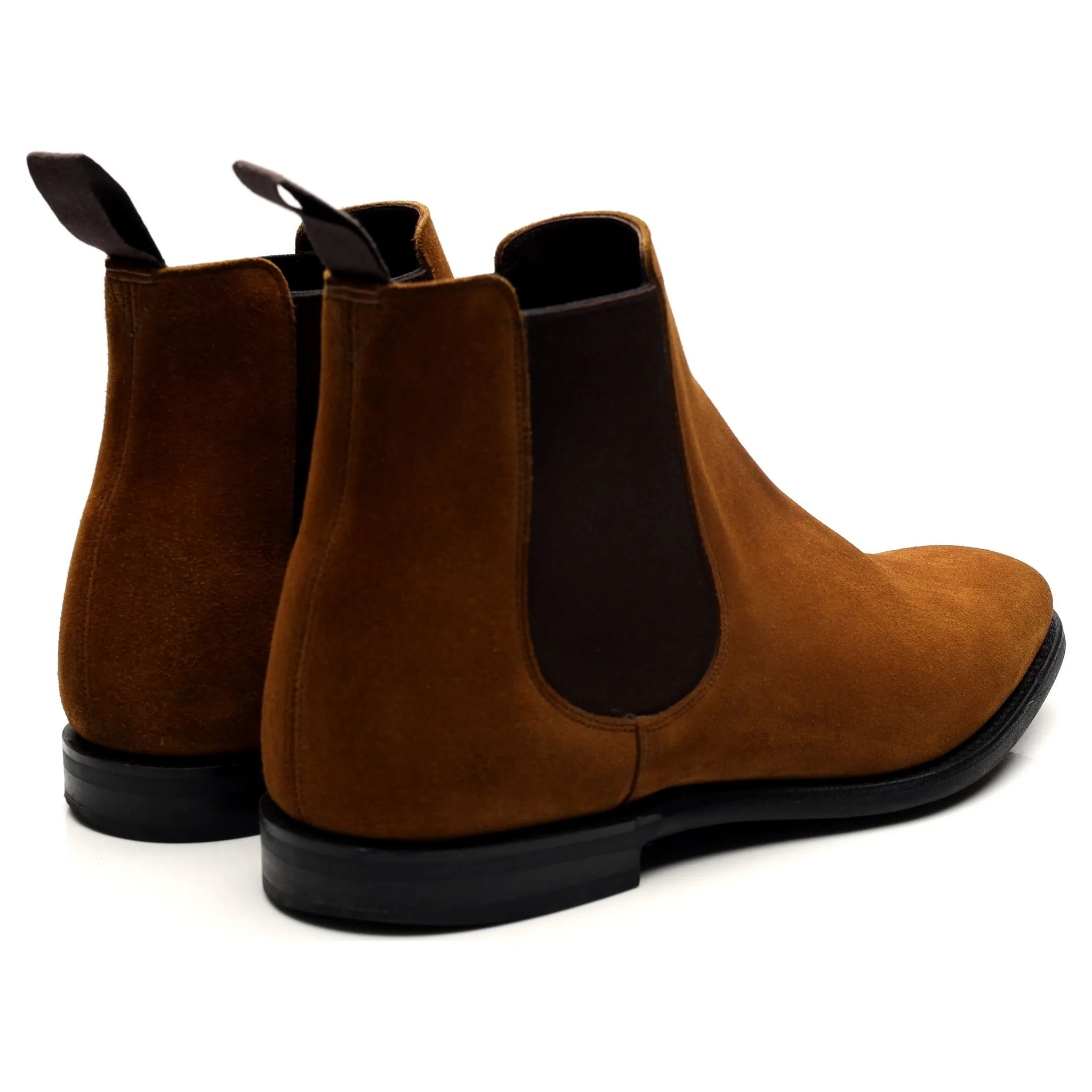 'Prenton' Sand Suede Chelsea Boots UK 9 G