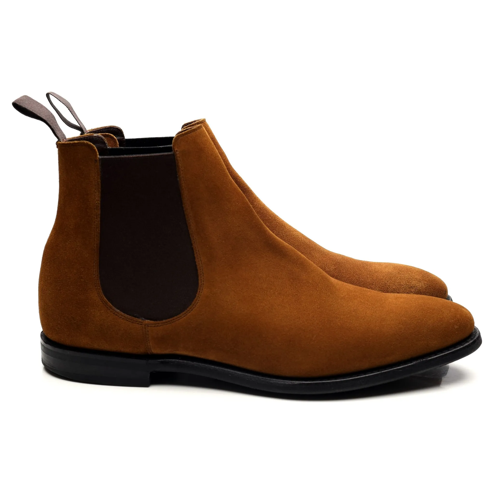 'Prenton' Sand Suede Chelsea Boots UK 9 G