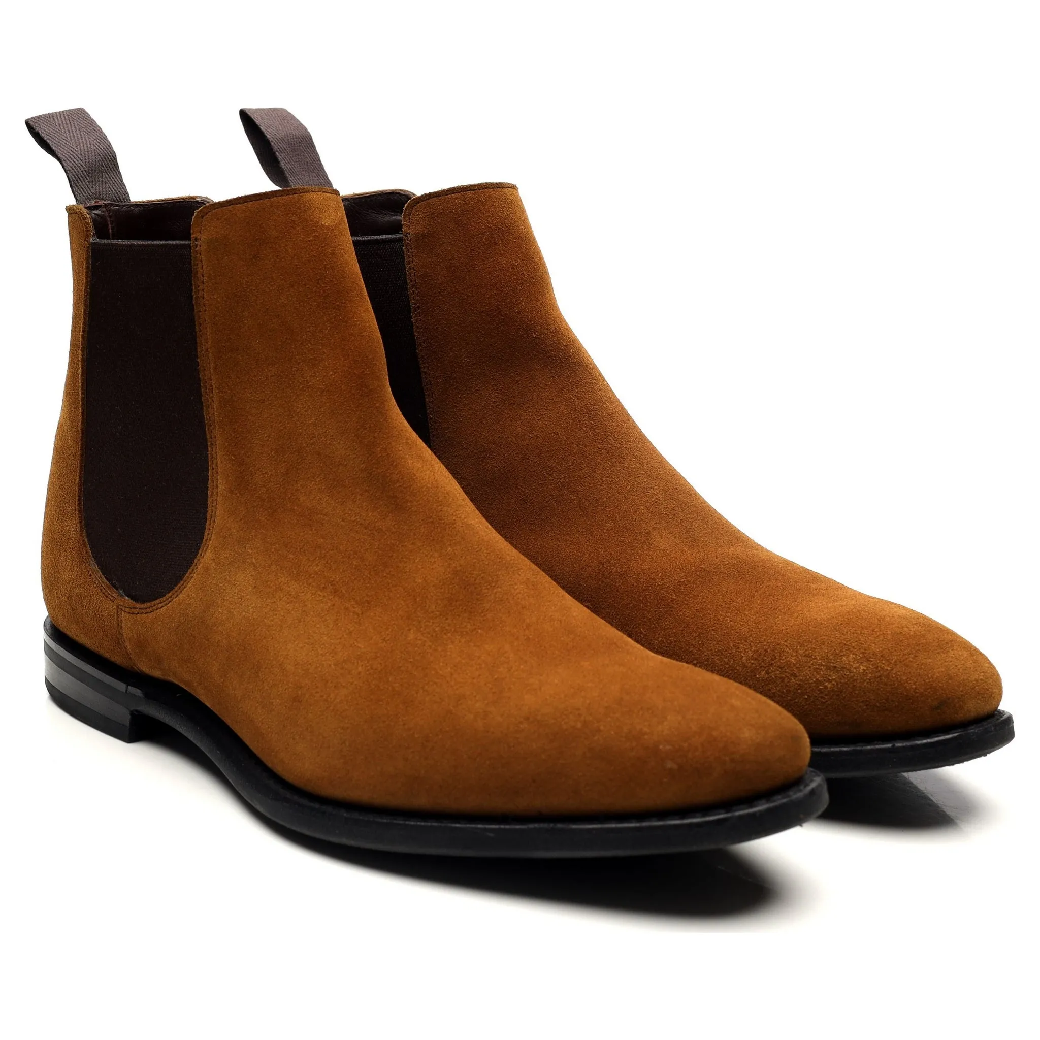 'Prenton' Sand Suede Chelsea Boots UK 9 G