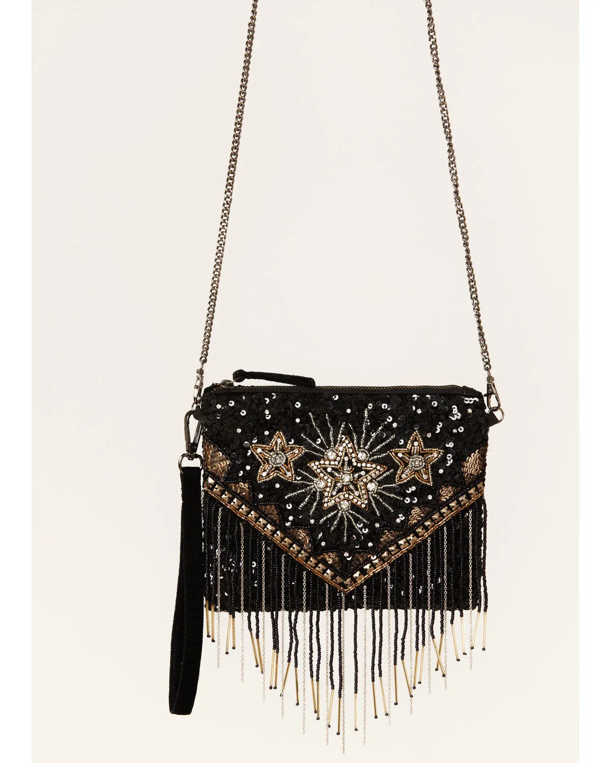 Product Name:  Idyllwind Women's Black Starlit Clutch & Crossbody Bag