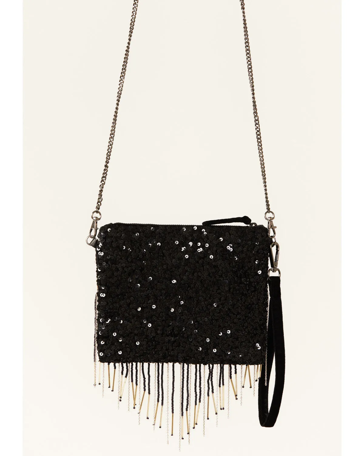 Product Name:  Idyllwind Women's Black Starlit Clutch & Crossbody Bag