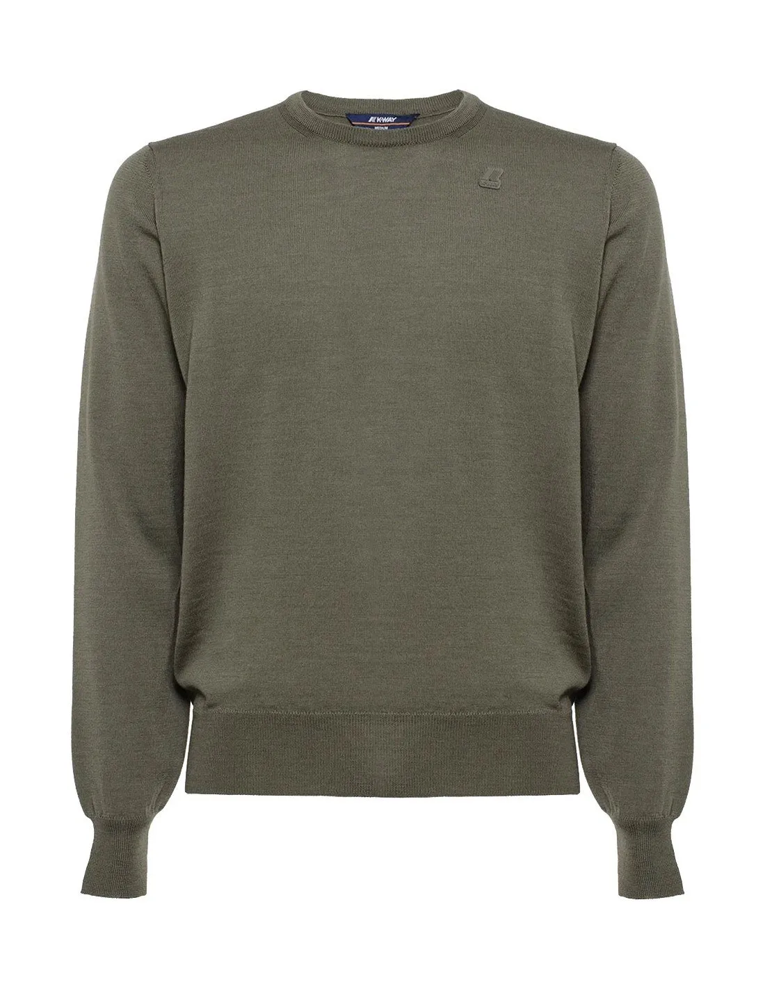 Pullover K-way uomo K6113BW Sebastien merino verde