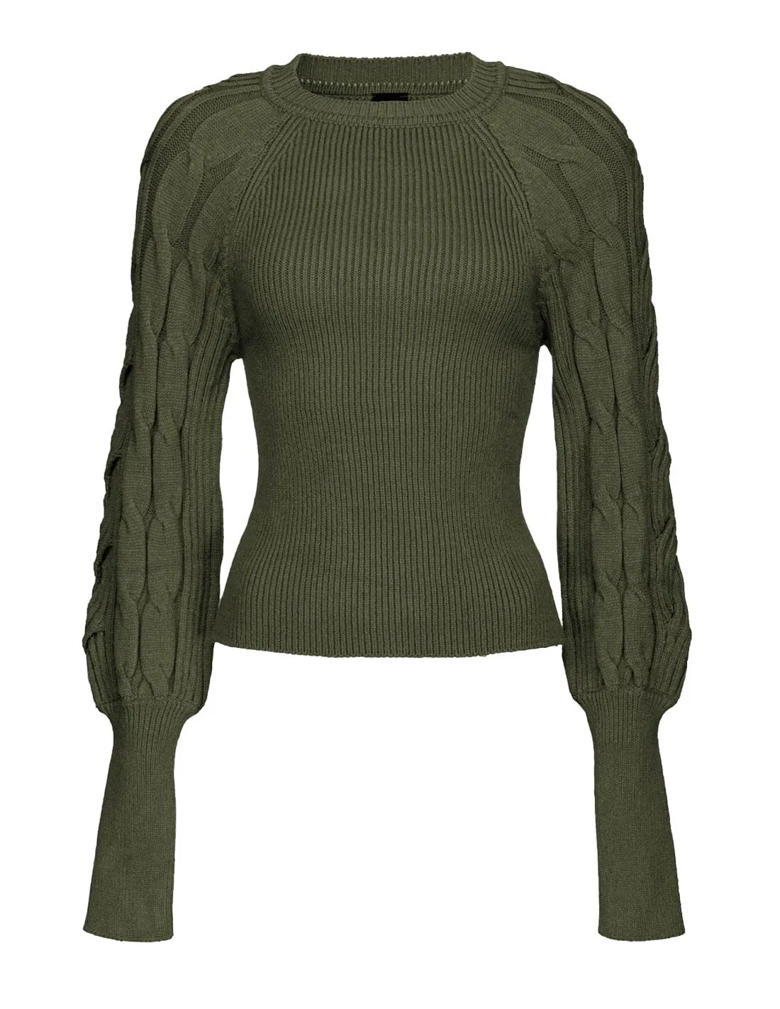 Pullover Pinko donna 1G18GLA05Z verde militare AI22