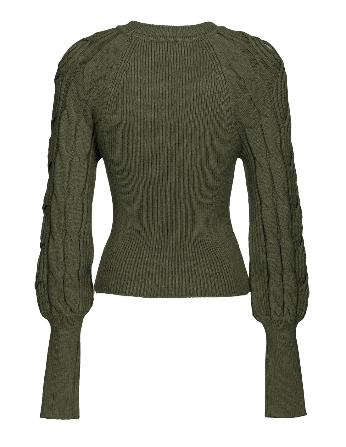 Pullover Pinko donna 1G18GLA05Z verde militare AI22