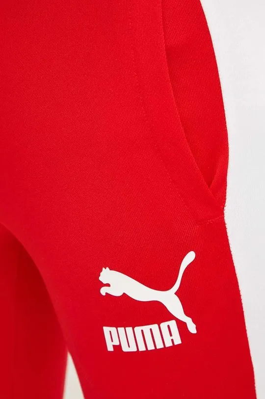 Puma joggers red color