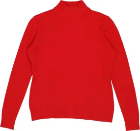 Red Turtleneck Jumper | ThriftTale