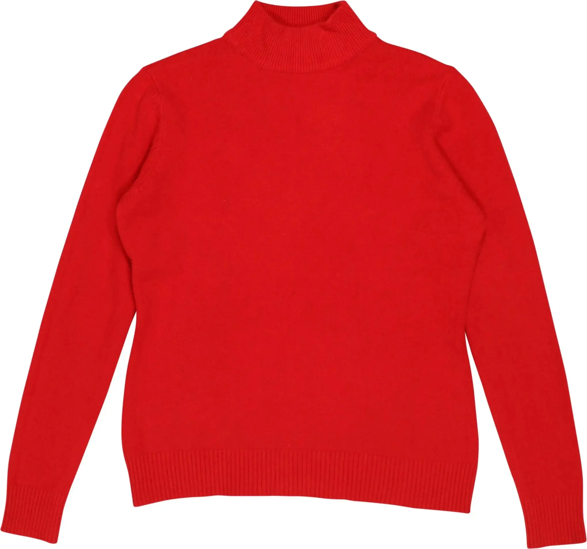 Red Turtleneck Jumper | ThriftTale