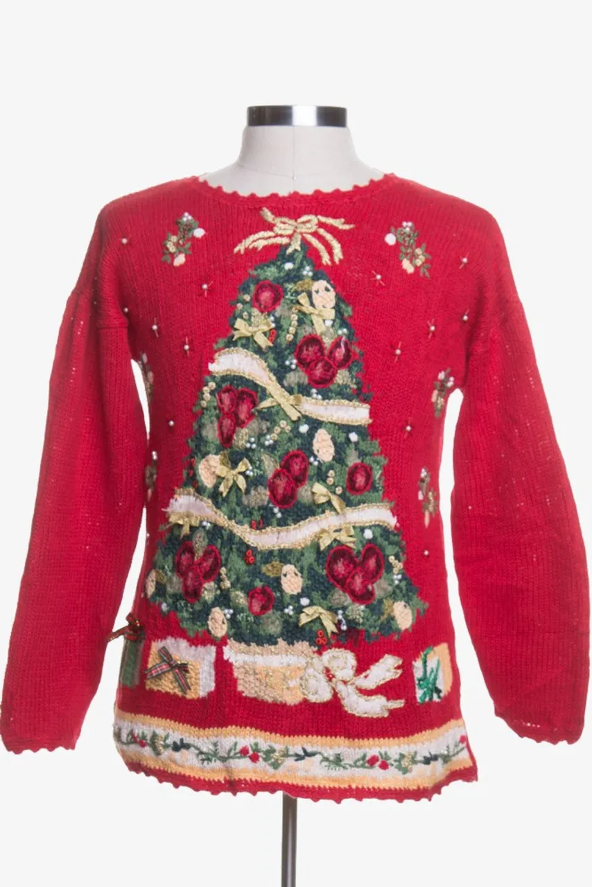 Red Ugly Christmas Pullover 43086