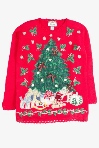 Red Ugly Christmas Pullover 50443