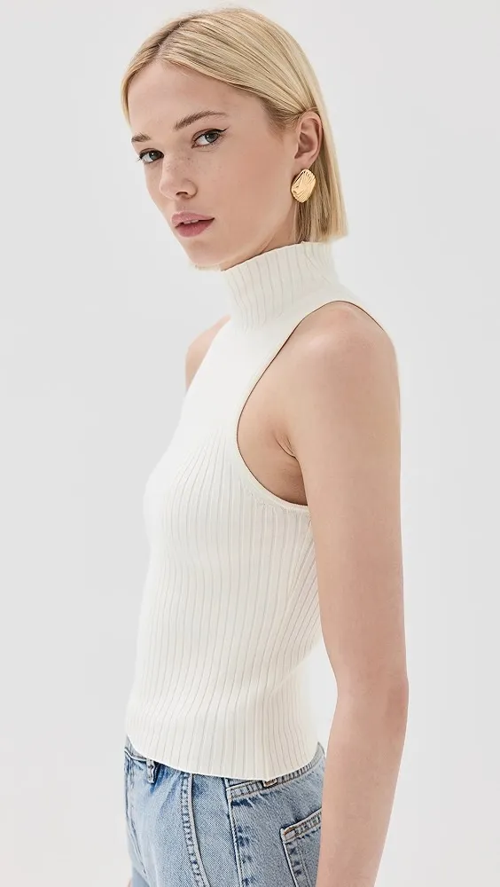 Reformation   Tallulah Ribbed Sweater Tank 