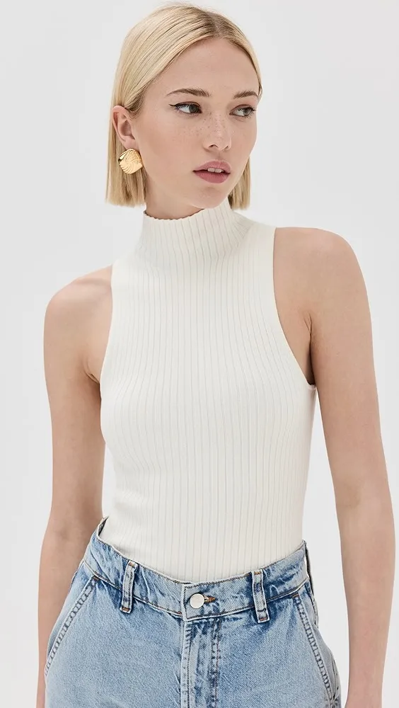 Reformation   Tallulah Ribbed Sweater Tank 