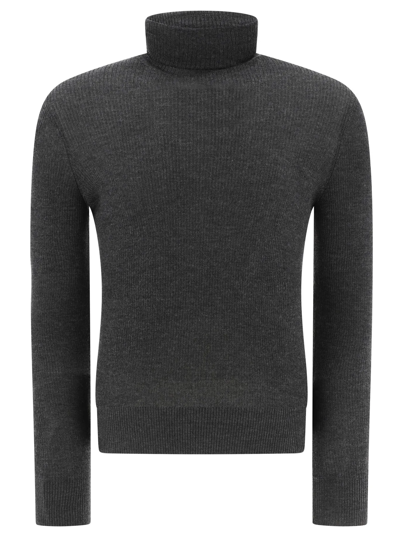 RIBBED TURTLENECK SWEATER