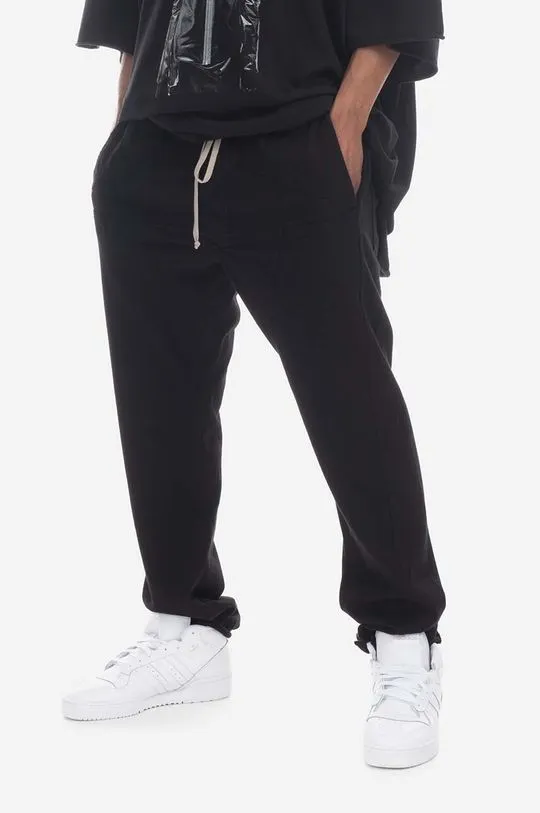 Rick Owens cotton joggers black color