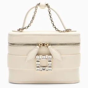 ROGER VIVIER Crystal Buckle Mini Handbag - Women's Leather Clutch