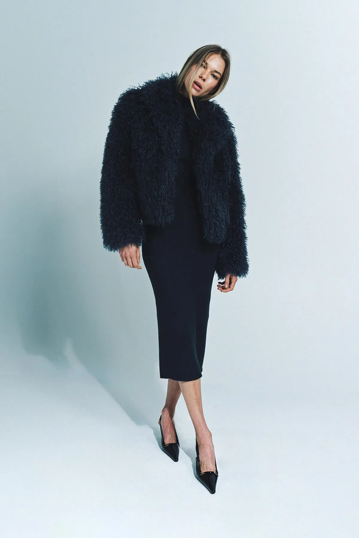 SABLYN | SHAE RELAXED FAUX FUR COAT