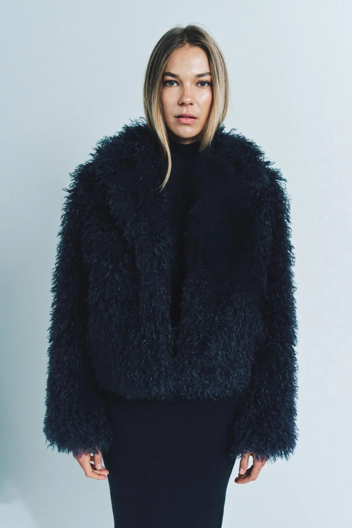 SABLYN | SHAE RELAXED FAUX FUR COAT