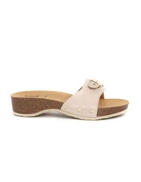 Sandali donna Scholl F312181171 Pescura heel cork off white