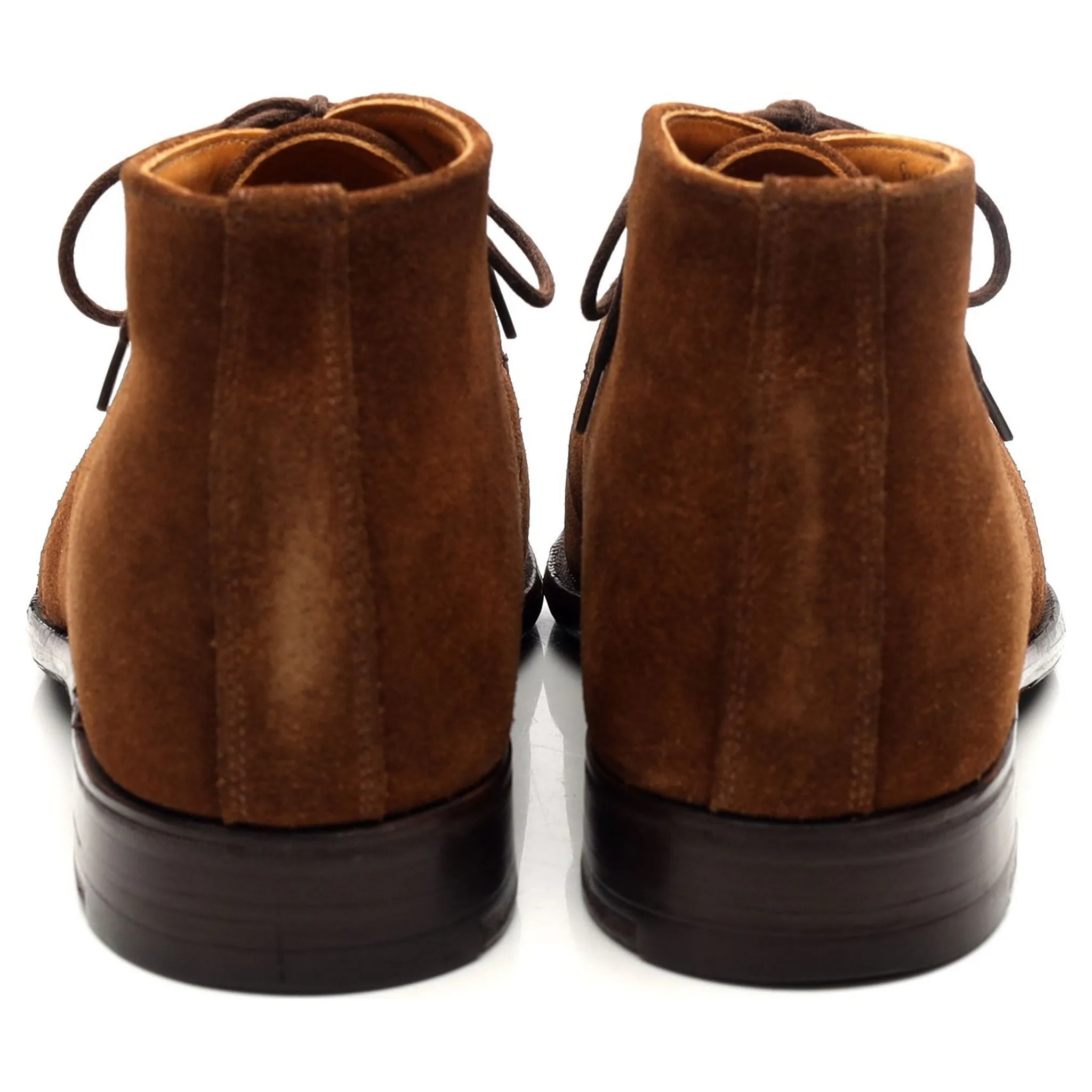 'Sandhurst' Snuff Brown Suede Chukka Boots UK 7