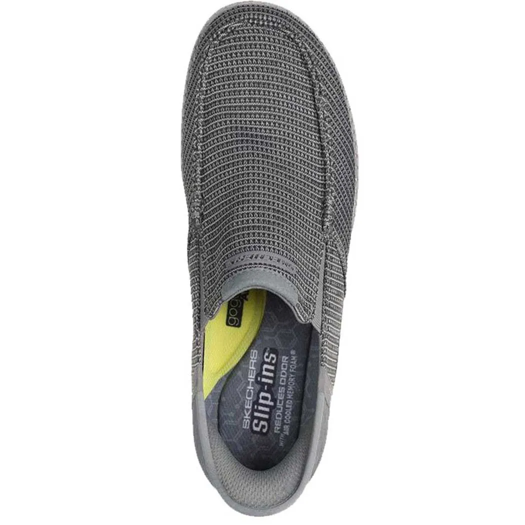 Skechers Slip-ins RF: Melson - Medford Light Grey (Men's)