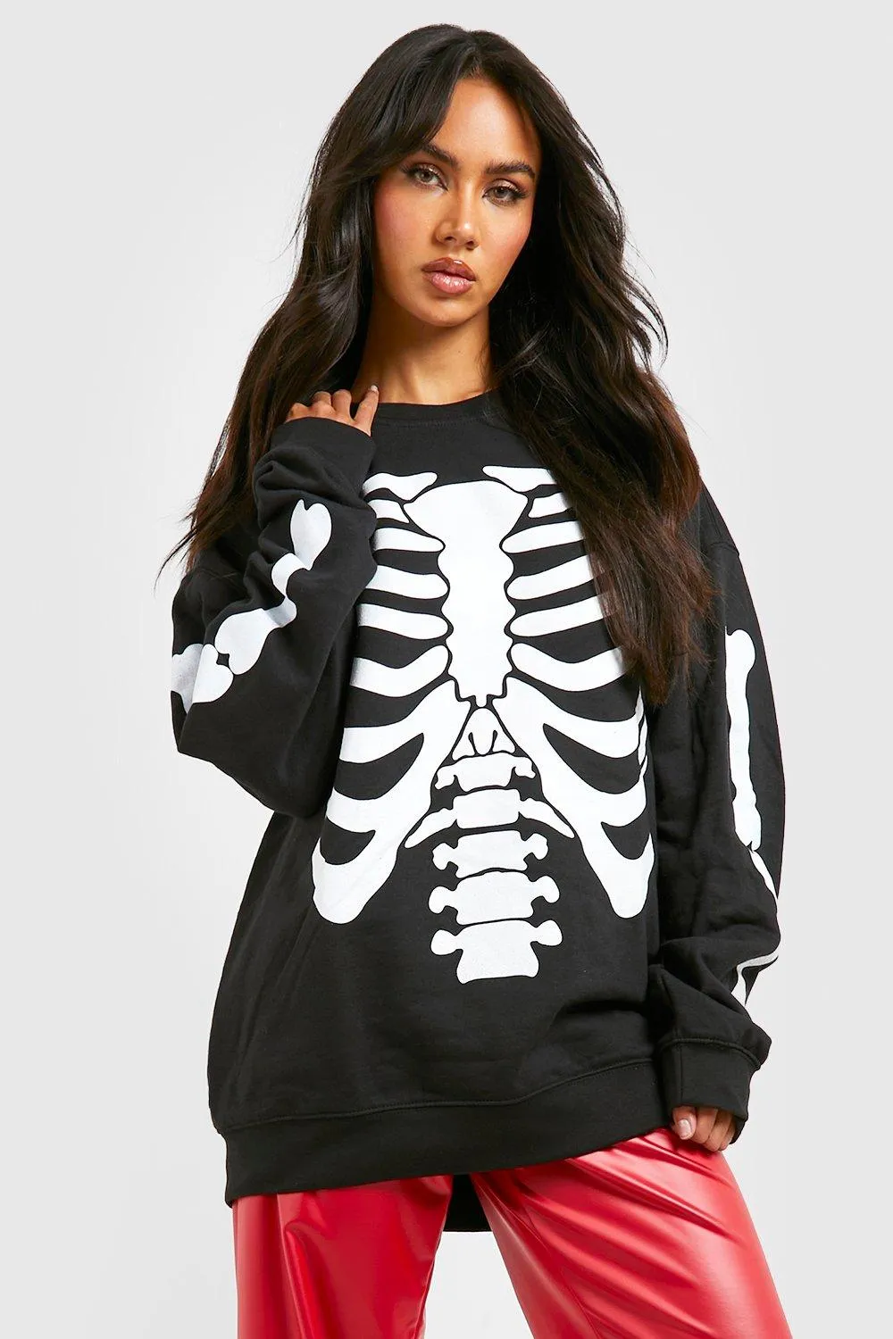 Skeleton Oversized Sweater