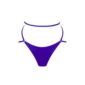 SLIP CON LACCI Donna Lamina Viola