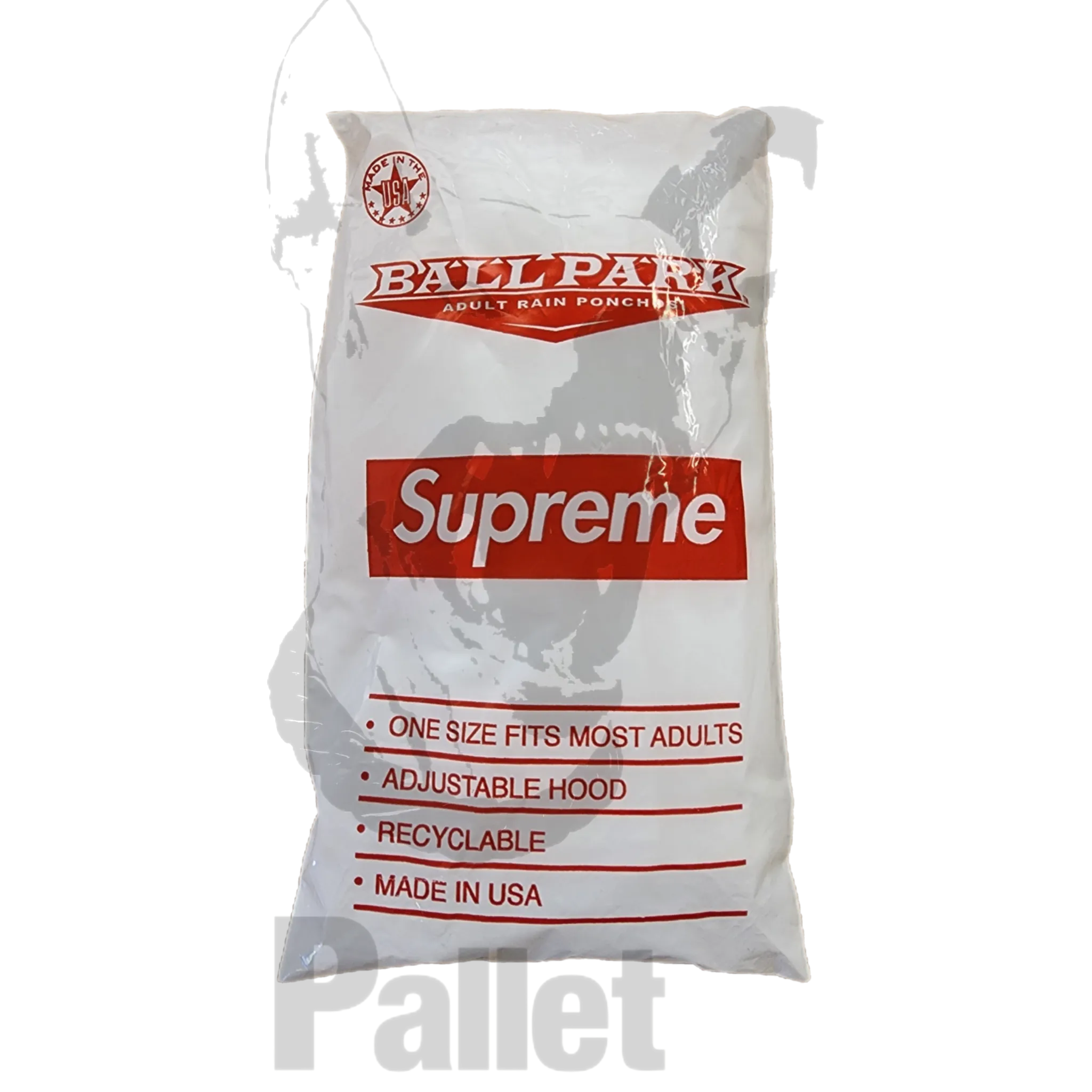 Supreme-Rain Poncho-Size OS