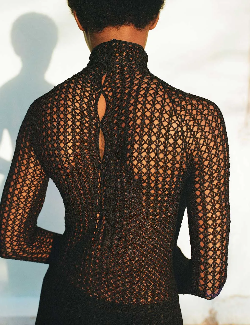 The Crochet Turtleneck