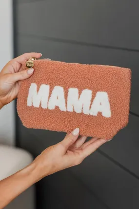 The Darling Effect Mama Teddy Pouch- Terracotta