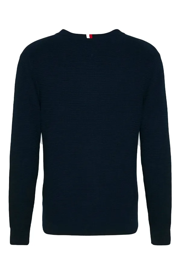 Tommy Hilfiger Essential Knit V-Neck Pullover Navy