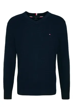 Tommy Hilfiger Essential Knit V-Neck Pullover Navy