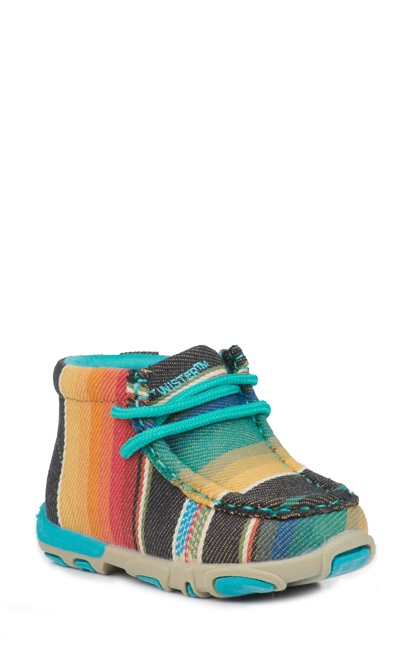 Twister Toddlers' Elise Serape Print Lace Up Chukka Shoe