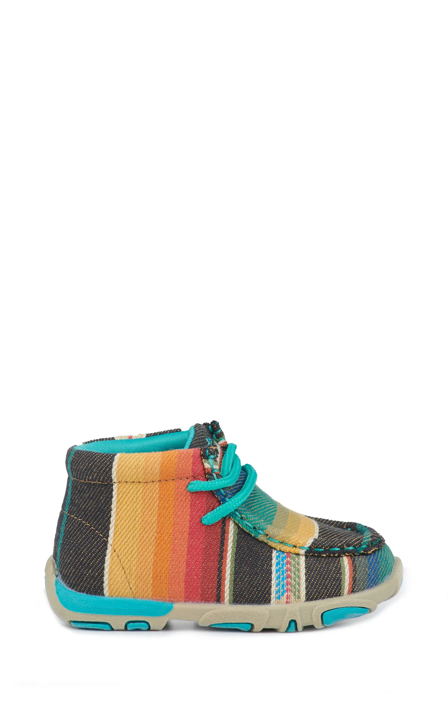 Twister Toddlers' Elise Serape Print Lace Up Chukka Shoe