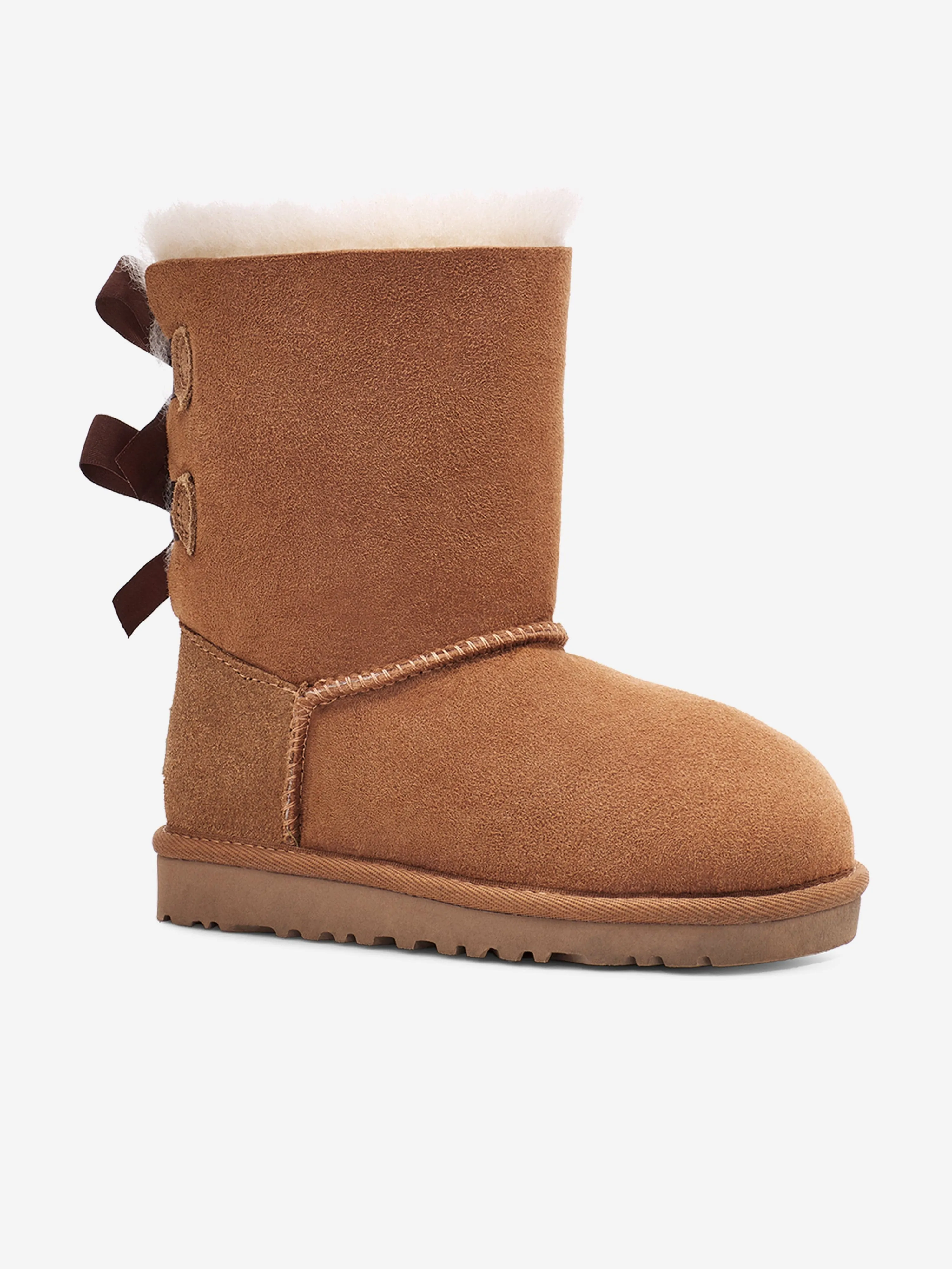 UGG Girls Bailey Bow II Boots in Brown