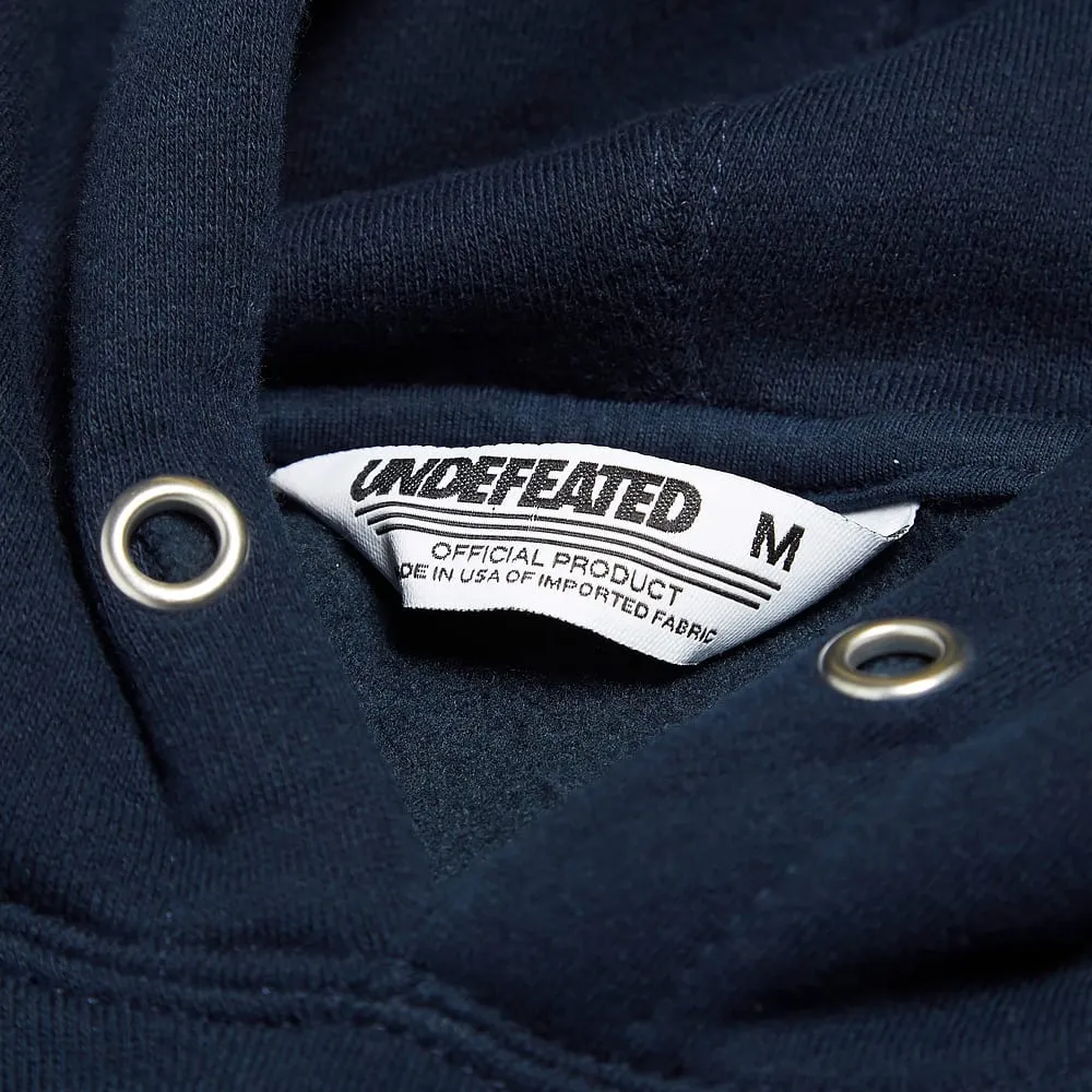 Undefeated Stencil Basic Pullover HoodyNavy