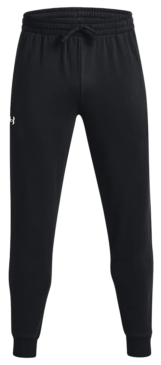 Under Armour Mens Rival Fleece Joggers Black