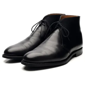 'Upton' Black Leather Chukka Boots UK 6.5 E