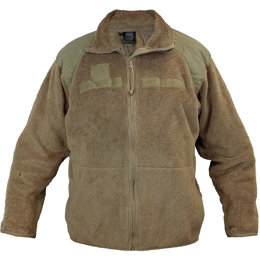 USGI Tan Cold Weather Fleece Jacket