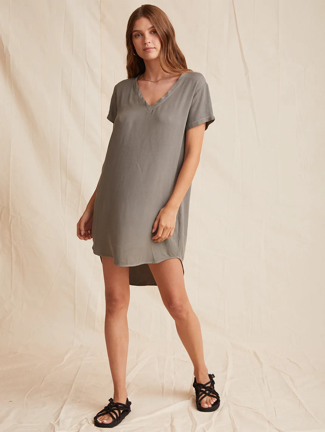 V-Neck T-Dress