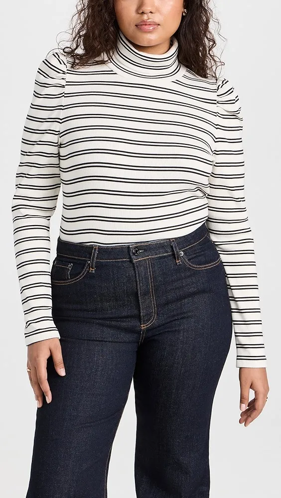 Veronica Beard Jean   Cedar Turtleneck 