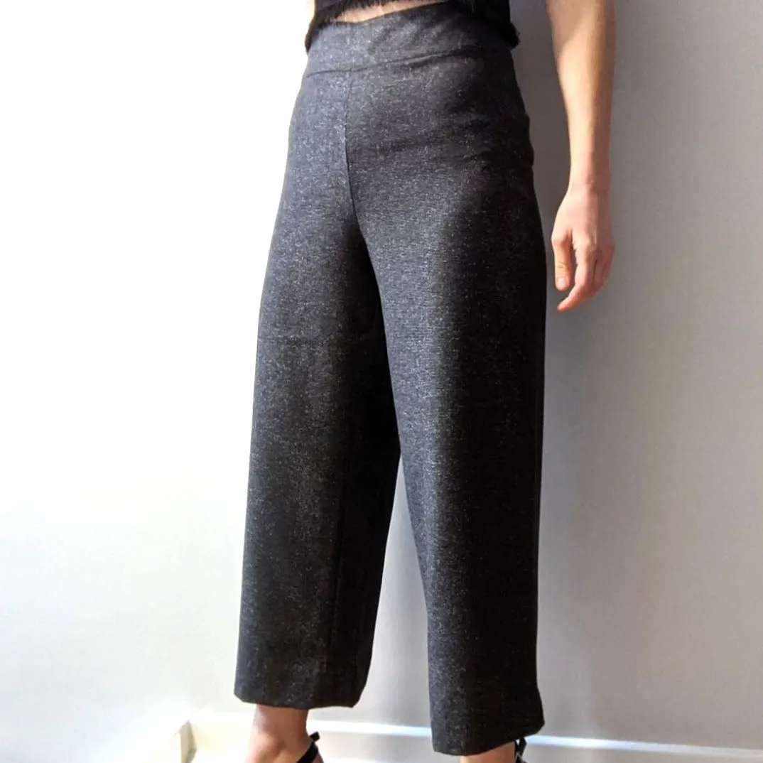 WIDE LEG GREY CULOTTES