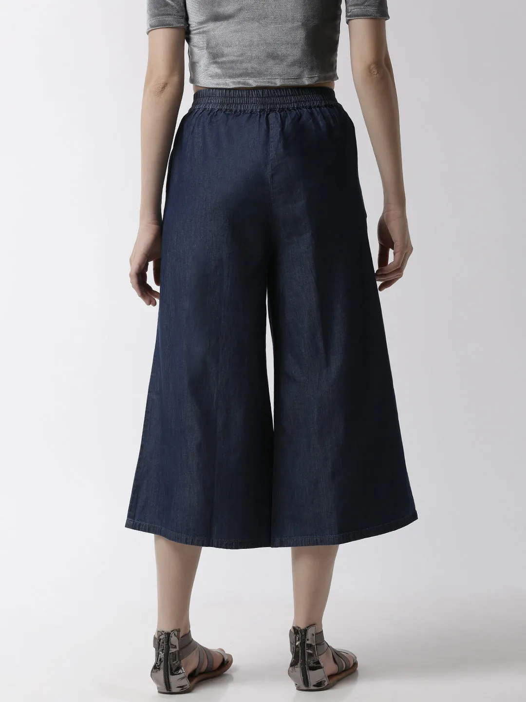 Women’s Culottes Enzyme Blue