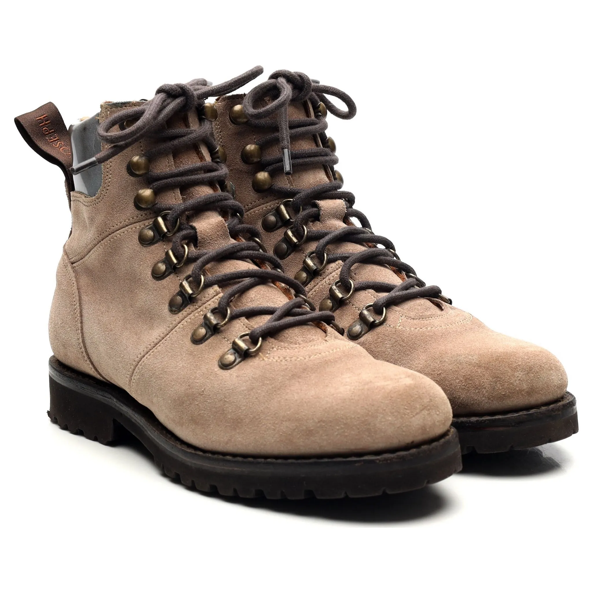 Women's 'Penny' Light Brown Suede Hiker Boots UK 3 D