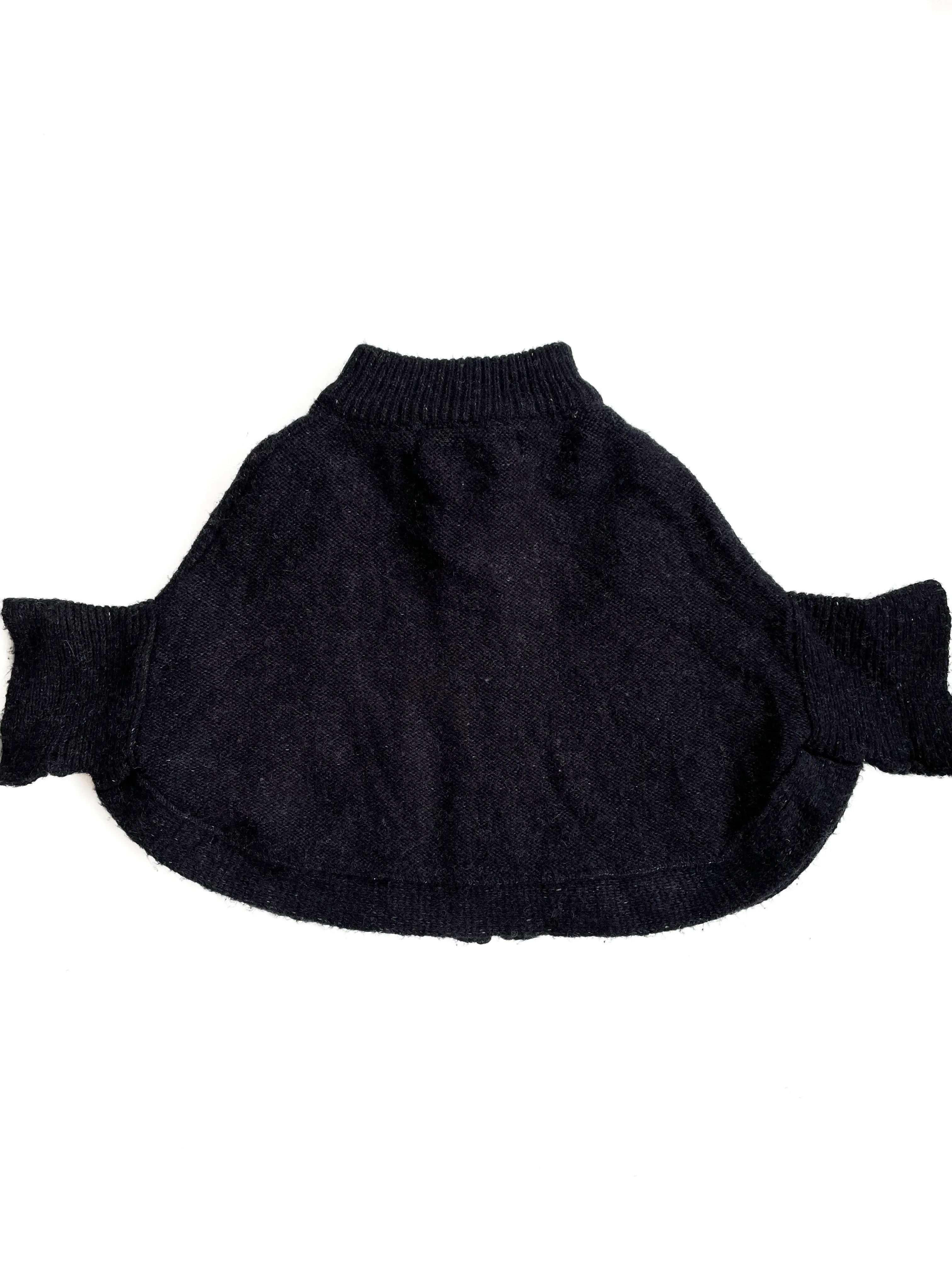 Wool blend poncho (1Y)