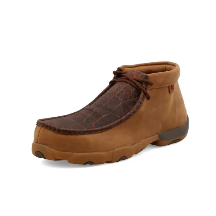 Work Twisted X Men's Work Chukka Driving Moc Tan & Spice