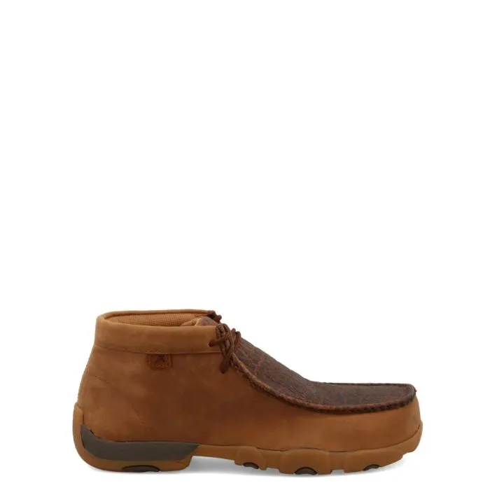 Work Twisted X Men's Work Chukka Driving Moc Tan & Spice