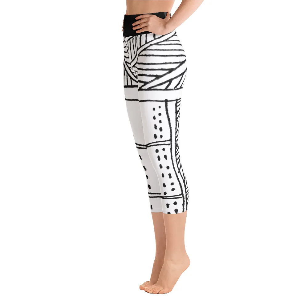 Yoga Capri Leggings Marlin Story