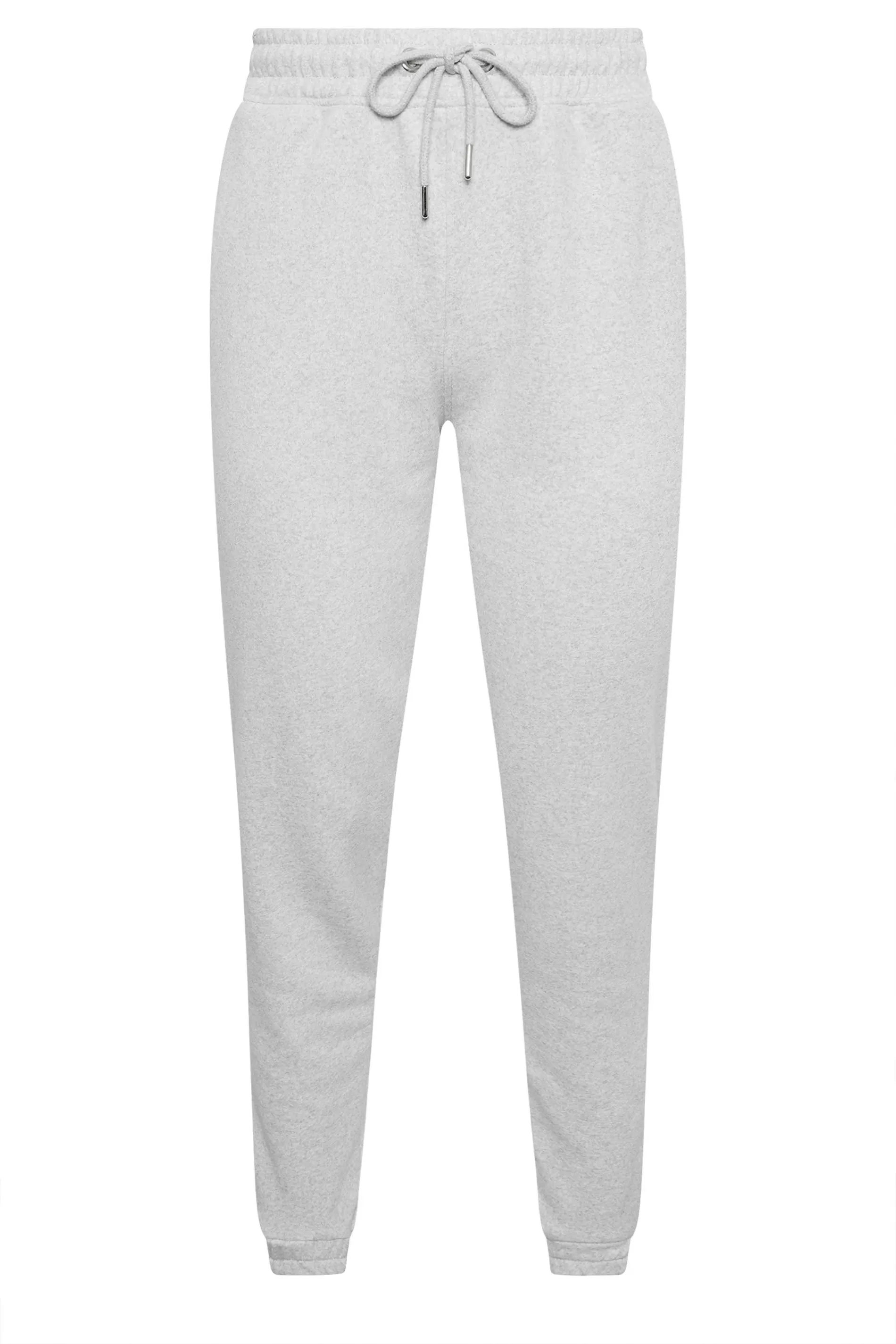 YOURS Curve Light Grey Elasticated Joggers