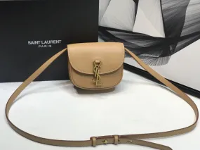 Yves Saint Laurent Kaia Small Satchel Brown