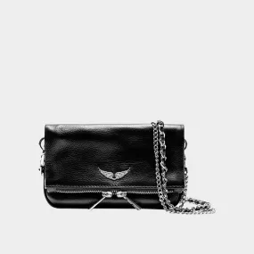 ZADIG&VOLTAIRE The Sustainable Edit Rock Leather Clutch - NOIR