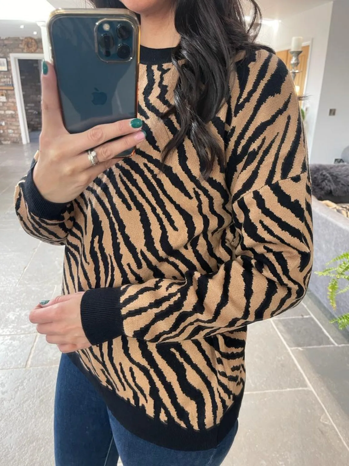 Zebra Print Jumper Riley